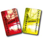 Badge festiva en PVC à personnaliser