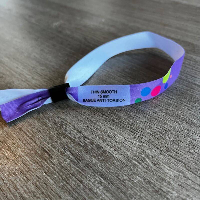 bracelet polyester 15mm