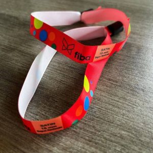 Bracelet personnalisable en satin