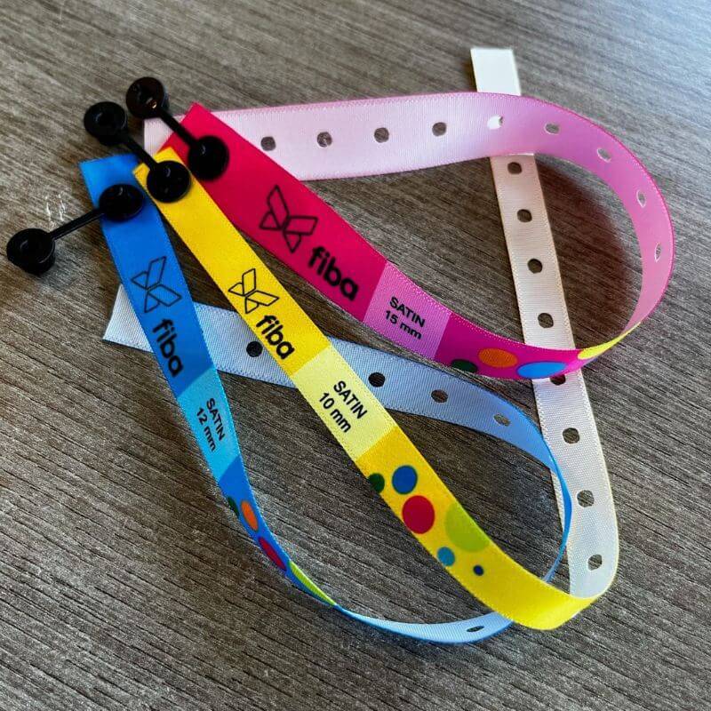 bracelet satin standard à faire personnaliser - toutes couleurs