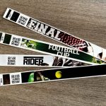 bracelet quadrichromique en tyvek