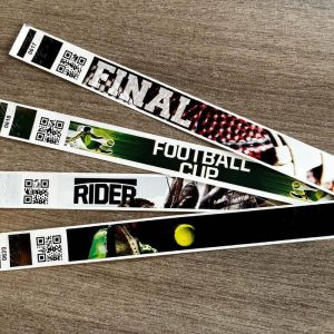 bracelet quadrichromique en tyvek