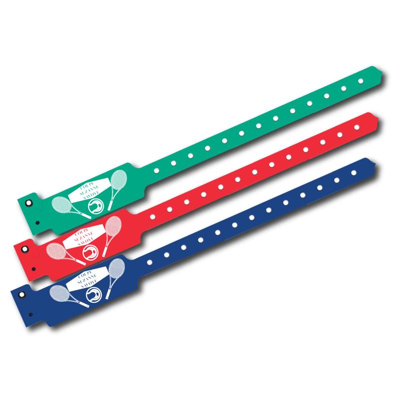 Bracelets clubs sportifs / associations personnalisés