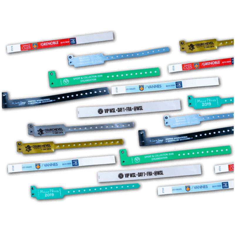 Bracelets clubs sportifs / associations personnalisés