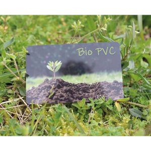 Carte PVC biodégradable à personnaliser - carte de visite Bio par Fiba