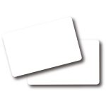 cartes PVC vierges blanches à personnaliser, format carte bancaire, pour badge ou carte de visite