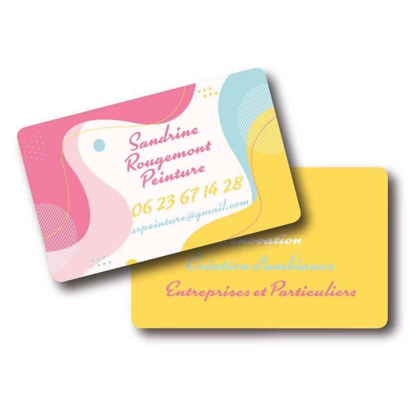 carte pvc modèle standard 76/100ème à personnaliser