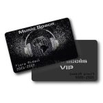Carte pvc VIP à personnaliser