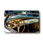 carte d’adhésion du club Auto Rétro Passion, visuel tableau de bord de voiture ancienne