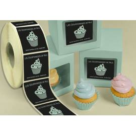 création et impression étiquette produit patisserie