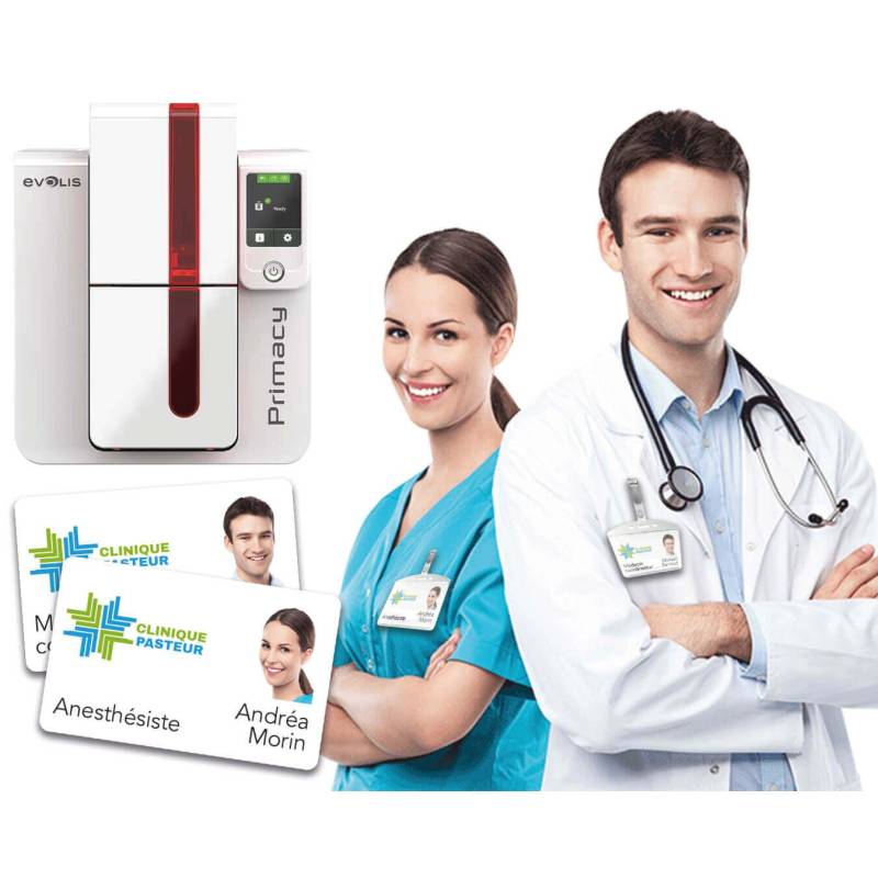 Imprimante carte plastique primacy