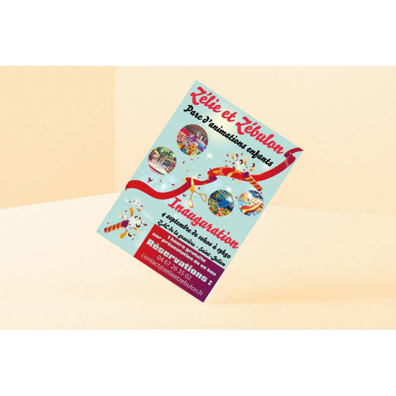 Impression flyer et prospectus par Fiba imprimeur