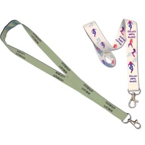 tours de cou et lanyards personnalisables