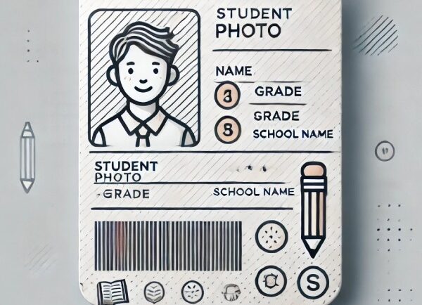 carte identité scolaire